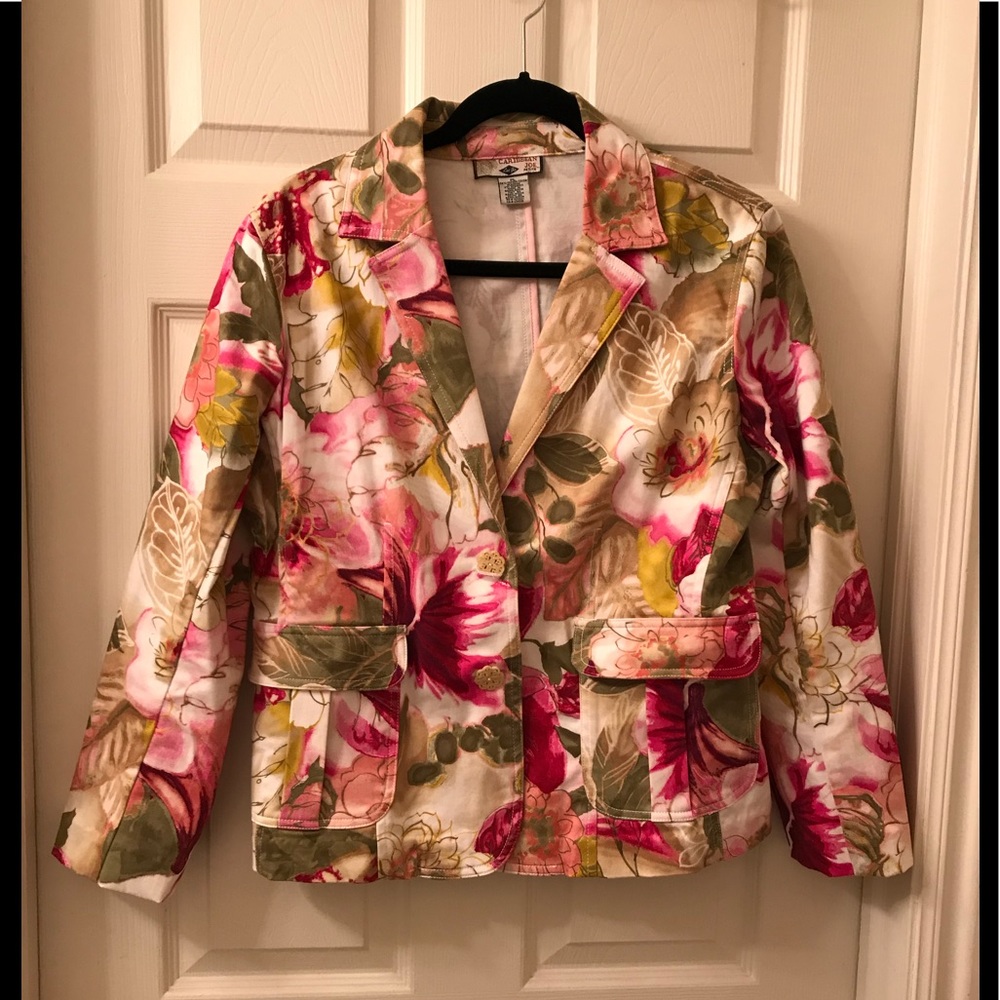 Caribbean Joe Petite PL women’s blazer